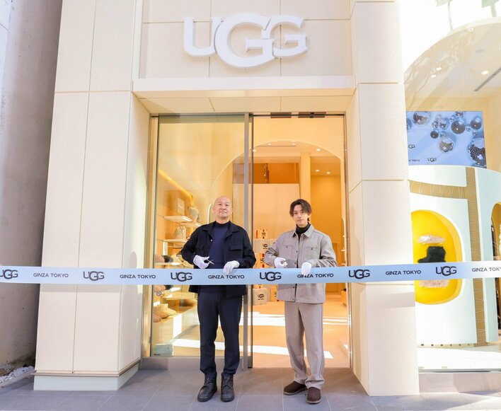 銀座に新コンセプトの「UGG銀座松屋通り」がオープン
