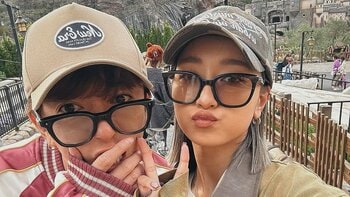 「バレたりしない？」みちょぱ＆大倉士門 プラベでディズニーシー満喫！お顔密着ショットに「仲良しが伝わるわ～」