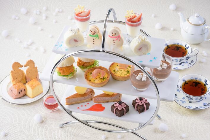 【鳥羽国際ホテル】心温まる“雪だるまからの贈り物“　～冬の訪れを感じるアフタヌーンティーをご用意～