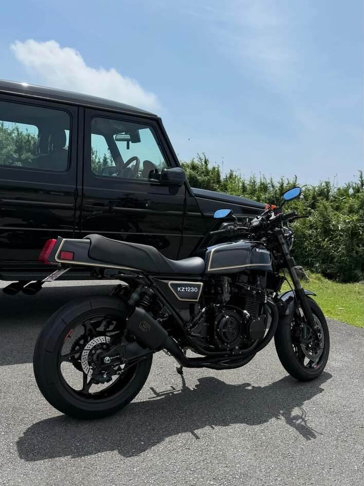 ユージ “愛車”カワサキ「Z」披露！仲間とツーリングを満喫する大人の