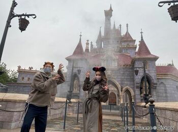 ディズニー知識王決定戦再び！新エリア「美女と野獣」でチョコプラ長田庄平感激＆ゆきぽよ大興奮