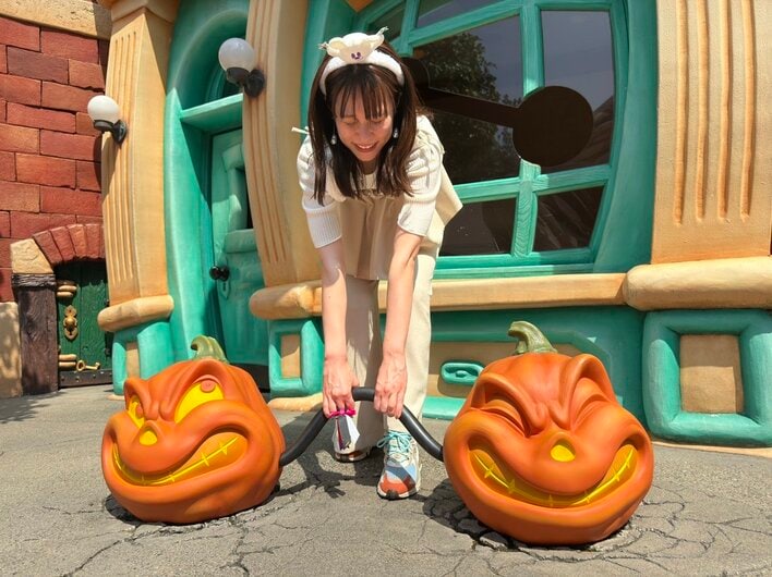 ディズニーハロウィン かわいいおばけグッズにパンプキンまみれの