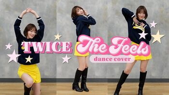 美脚のぞかせ♡阿部華也子がTWICEの人気楽曲「THE Feels」”踊ってみた”企画を2夜連続配信