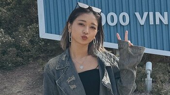 「写真良すぎる」みちょぱ ドジャースタジアムで記念撮影！自身の誕生日旅行で夫・大倉士門と人気観光地やフードなどアメリカを大満喫