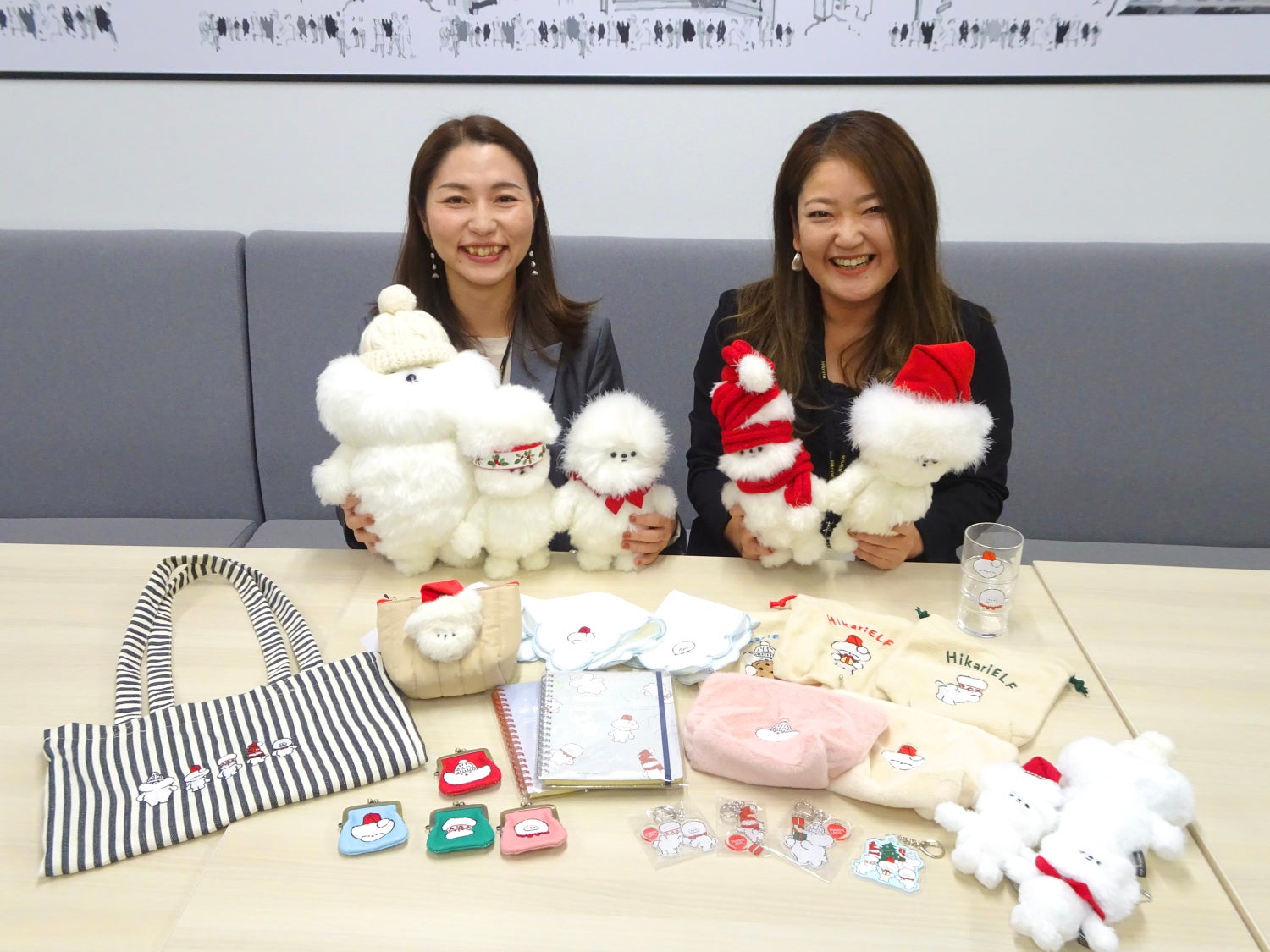 非売品　HikariELF ヒカリエルフ ぬいぐるみ　キーキー 渋谷ヒカリエでしか会えない「HikariELF（ヒカリエルフ）」とは？白い