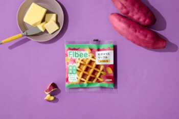 ミツカンFibeeワッフルから、秋に食べたいさつまいも味新登場！