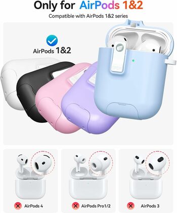 ORICO、AirPods第1/2世代対応MagSafe保護ケースを発表--精密フィット・内蔵スマホスタンド・ワンプッシュ開蓋・取り外し可能リング付き