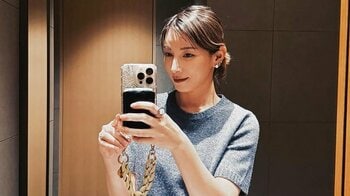 加藤あい “主人のスウェットを我が物顔で着た”自撮りショット公開！上品なスタイルからジム終わりの姿も…「かっこよくて素敵です」