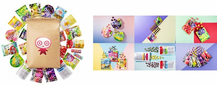 UHA味覚糖「グミの日福袋2026」が数量限定で発売 29種類かぶりなしグミ