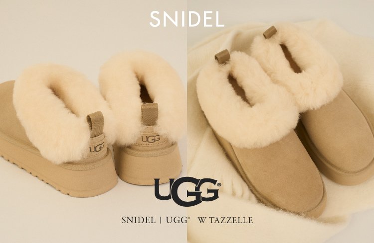 UGG スナイデル スナイデル＞UGGの新モデル「W TAZZELLE」のEXCLUSIVEカラーを