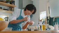 timelesz 橋本将生 初の単独広告出演！「すごく緊張しました」エプロン姿で手際の良い調理シーンを披露！