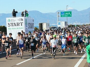 ゴミ排出量を削減し続ける「第20回湘南国際マラソン」をザ・ノース・フェイスがサポート