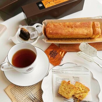 ジョージスチュアートティーが紡ぐ、2日間限定の特別体験。英国菓子業界の最高峰のスリーティアーズのティーサロンを舞台にした、初の紅茶体験イベント