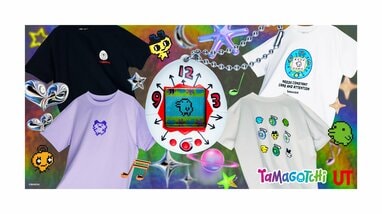 たまごっちがユニクロUTとコラボ！懐かしのピクセルアートTシャツが