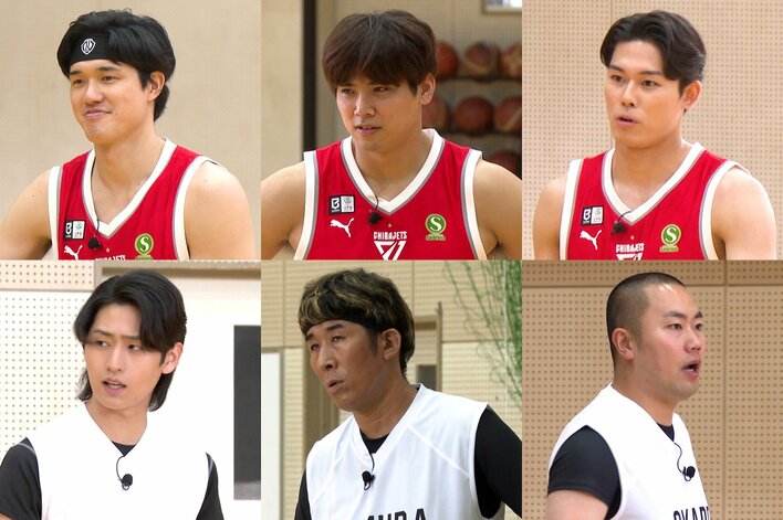 渡邊雄太が初参戦！現役日本代表を有する千葉ジェッツ軍と、KEY TO LIT・猪狩蒼弥ら芸能人軍が激突！バスケットボール対決『千鳥の鬼レンチャン』