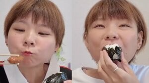 「理想の朝食」大食いYouTuberはらぺこツインズ 超ボリューミー朝食に驚愕！ おにぎり片手に山盛り唐揚げ＆ウインナーも「どんどん吸い込まれる」