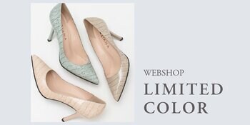 【ダイアナ】リニューアルしたロングセラー美脚パンプスに春らしいWEB限定カラーが登場！