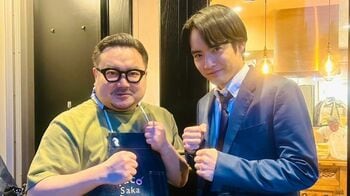赤楚衛二＆休日課長が対決！？ファイティングポーズのオフショットに「戦うの？？笑」とSNSに笑いが『Re：リベンジ』