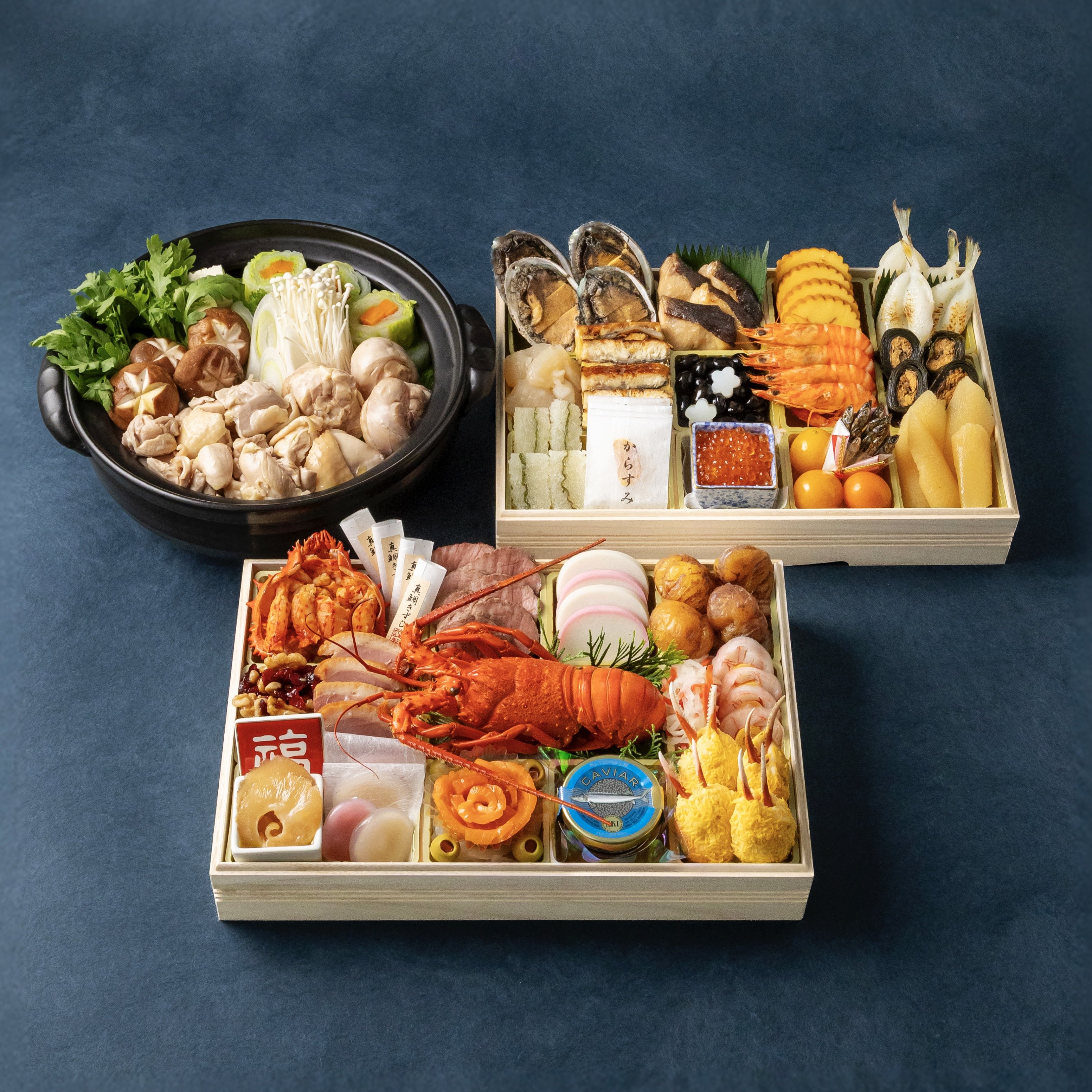 TIAD, AUTOGRAPH COLLECTION 東海の幸と水炊きセットの三段重全