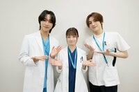 ROIROM・本多大夢が研修医、浜川路己が看護師役でドラマ初出演「ただただ“緊張”の二文字につきました」『ヤンドク！』