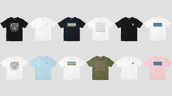 株式会社JTBパブリッシングが出版社公式Tシャツモールに新規出店！ 記号も駅長さんも。『時刻表』の世界をまとうTシャツ6種が新登場