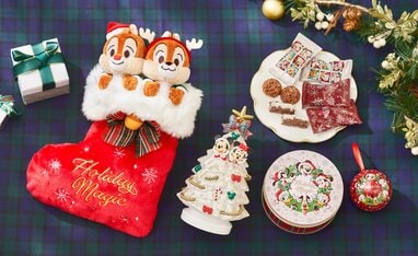 ミッキーたちがサンタクロースやトナカイに扮したグッズが新登場！見て