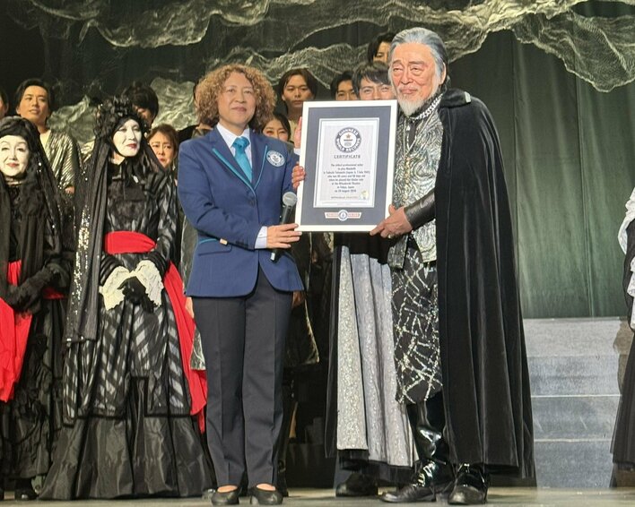 【ギネス世界記録(TM)認定】85歳・横内 正が “世界一のマクベス” に！『MACBETH 2026』で世界記録達成、三越劇場にていよいよ開幕