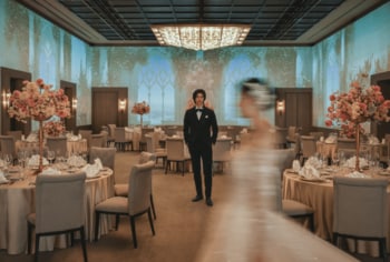 360°プロジェクションマッピングと重要文化財を舞台に、完全オーダーメイドのウエディングをマンダリン オリエンタル 東京にて展開