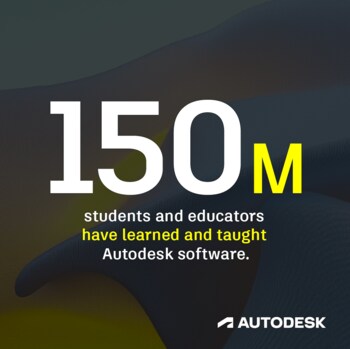 Autodesk 製品を活用する学生・教育関係者が世界で 1 億 5,000 万人に到達　～次世代の「デザインと創造」を担う人材育成を加速～