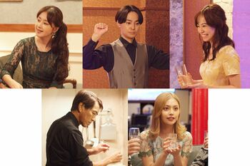 笛木優子、木村了、杏花、高山広、森日菜美がママ（宮崎美子）を囲むスナックのスタッフ役で出演！『介護スナックベルサイユ』 