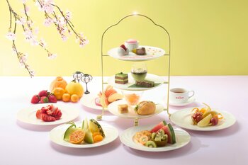 【タカノフルーツパーラー】春色をまとった和のアフタヌーンティーとフルーツ食べ放題