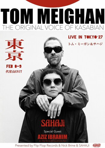 元Kasabianトム・ミーガン、10年ぶりの来日公演決定！