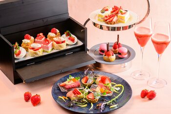 【オーセントホテル小樽】「いちご尽くしのアフタヌーンティー」春期限定でご提供します。