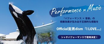 【鴨川シーワールド】「音楽×パフォーマンス」の相乗効果が生み出す圧倒的な感動をシャチパフォーマンス×Official髭男dism『I LOVE...』