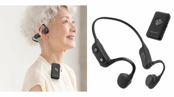 「聞こえにくい」をサポート！リモートマイク付き骨伝導集音器を発売