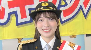 阿部華也子「痴漢被害なくします！」渋谷警察署の一日署長に就任しビラ配りも！痴漢対策グッズのアイデアも明かす