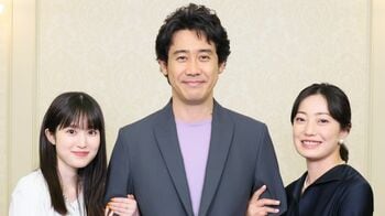 大泉洋“家族旅行”でボヤキを連発！「どこにそんな暇があんだよ！」菅野美穂＆福本莉子との名古屋凱旋に「我々はずーっと、仕事しているから」【『めざましテレビ』独占密着】