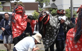 安政3年（1856年）から続く獅子舞、170周年目の夏祭り