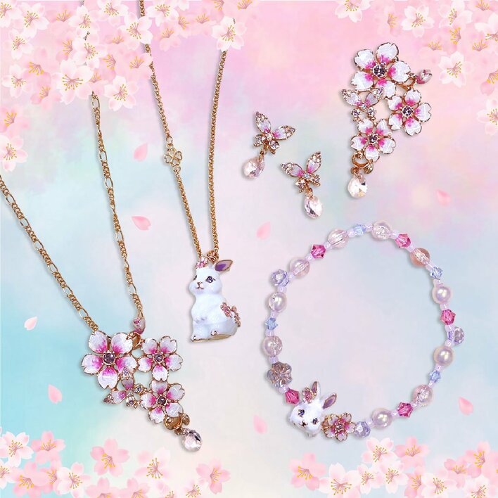 【ANNA SUI】春らしい桜と白うさぎのコレクション