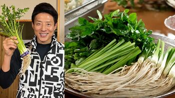 せりのかき揚げがふんわりシャキシャキ！「ずっと食べられる！」と松岡修造も大喜び