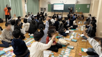 「人生の練習」ができる学校向け金融/キャリア教育ゲームを小学6年生72名に実施