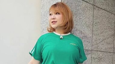 横顔がそっくり」りんごちゃんが『X JAPAN』のToshlの姿で和の