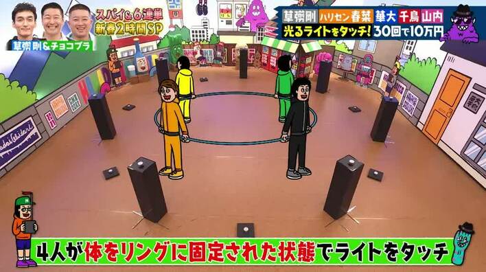 草彅剛「スパイ7分の1」初参戦！ゲームの指示役を買って出るも途中放棄