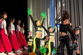 220名の生徒が舞台で躍動、来場者約600名～「FSAダンスフェスティバル」を開催～