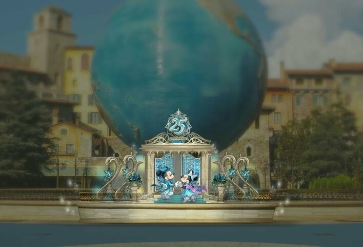 ディズニーシー25周年イベントの詳細公開！きらめきあふれるグッズや