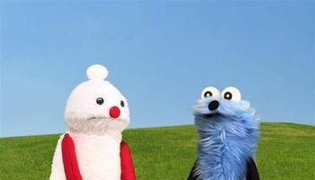 カナブンの正体が気になるスンスン　友だちのノンノンとの会話のテンポに注目　パペットスンスン『カナブン』公開