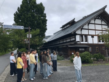 神戸国際大学、国際観光地・白馬村をフィールドに「地域観光実習A」を実施
