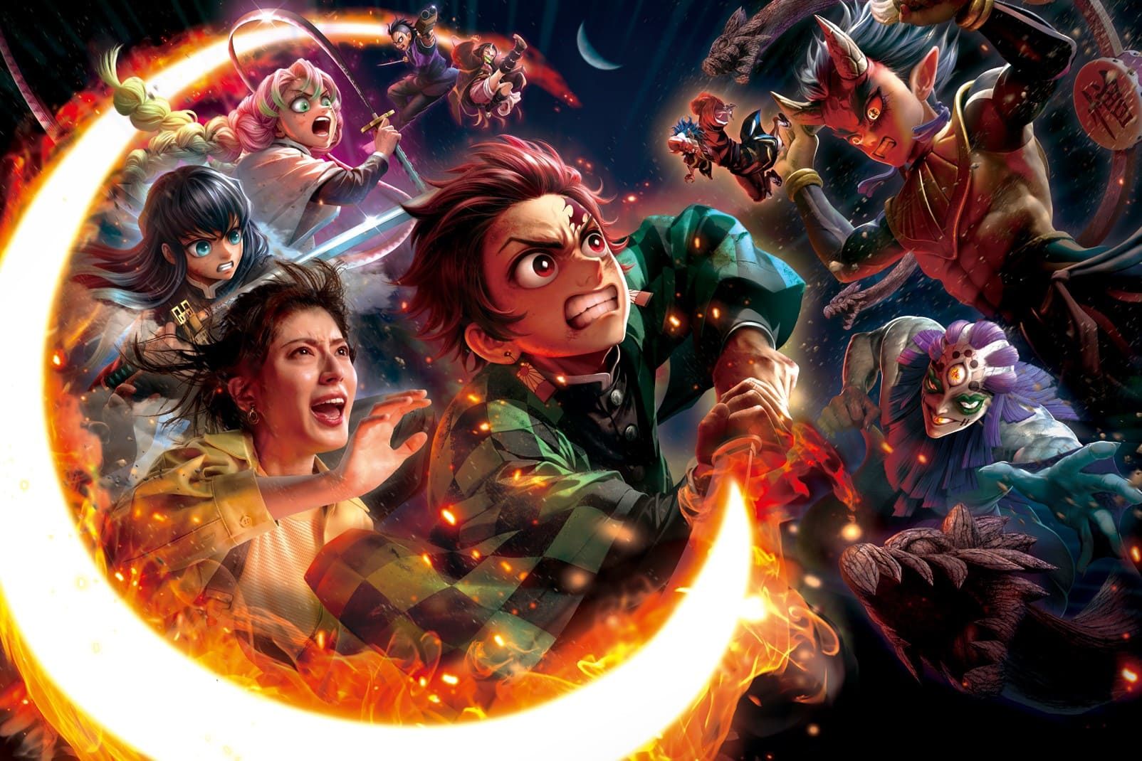 USJ『鬼滅の刃』新アトラクションで「刀鍛冶の里編」「柱稽古編