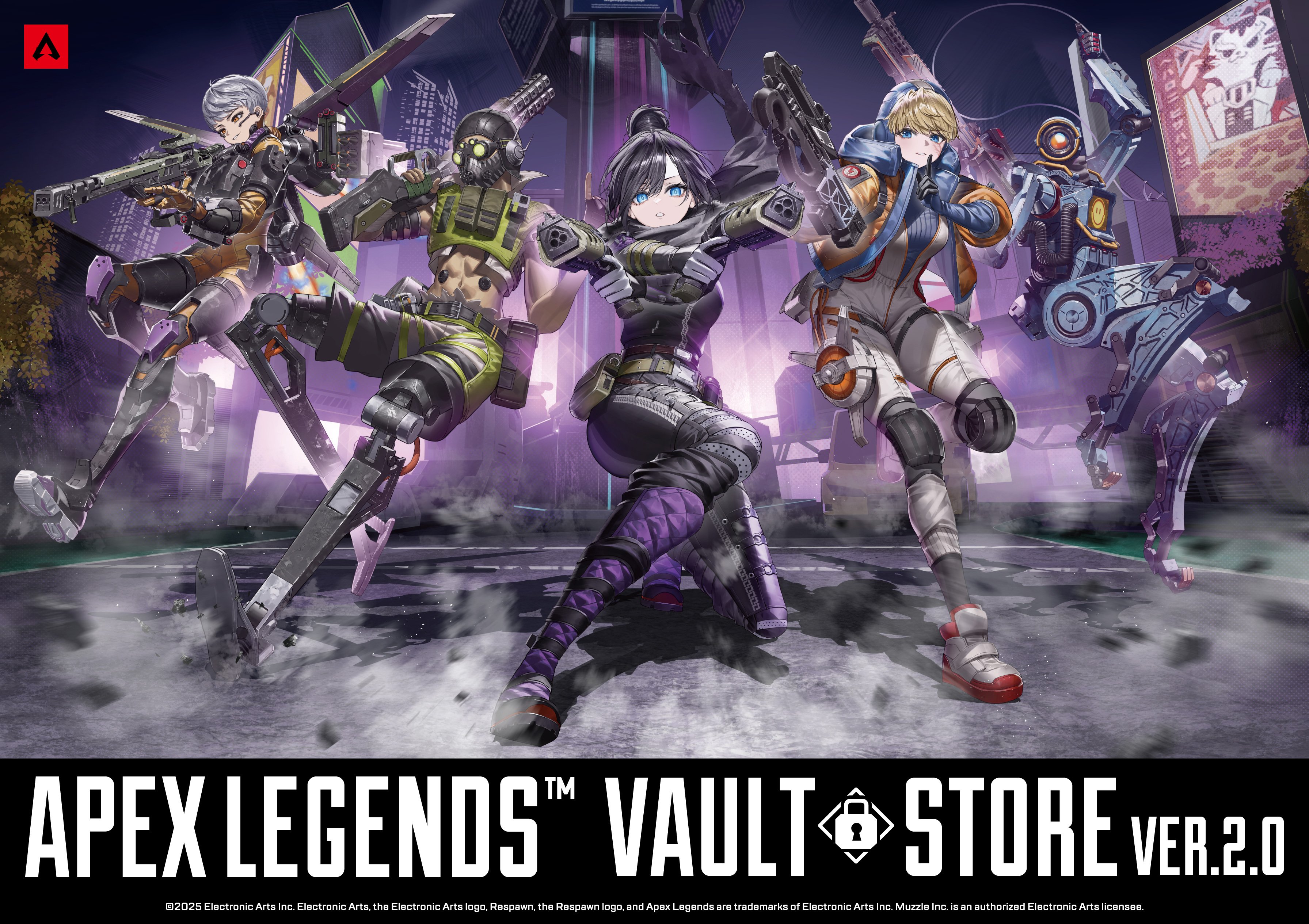 APEXLegends マズル レジェンド缶バッジ クリプト 3点 - ピンズ