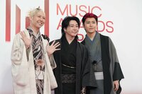 Mrs. GREEN APPLE 個性あふれる着物で登場！大森元貴＆若井滉斗＆藤澤涼架がおちゃめな表情で沸かせる【MAJ2026】